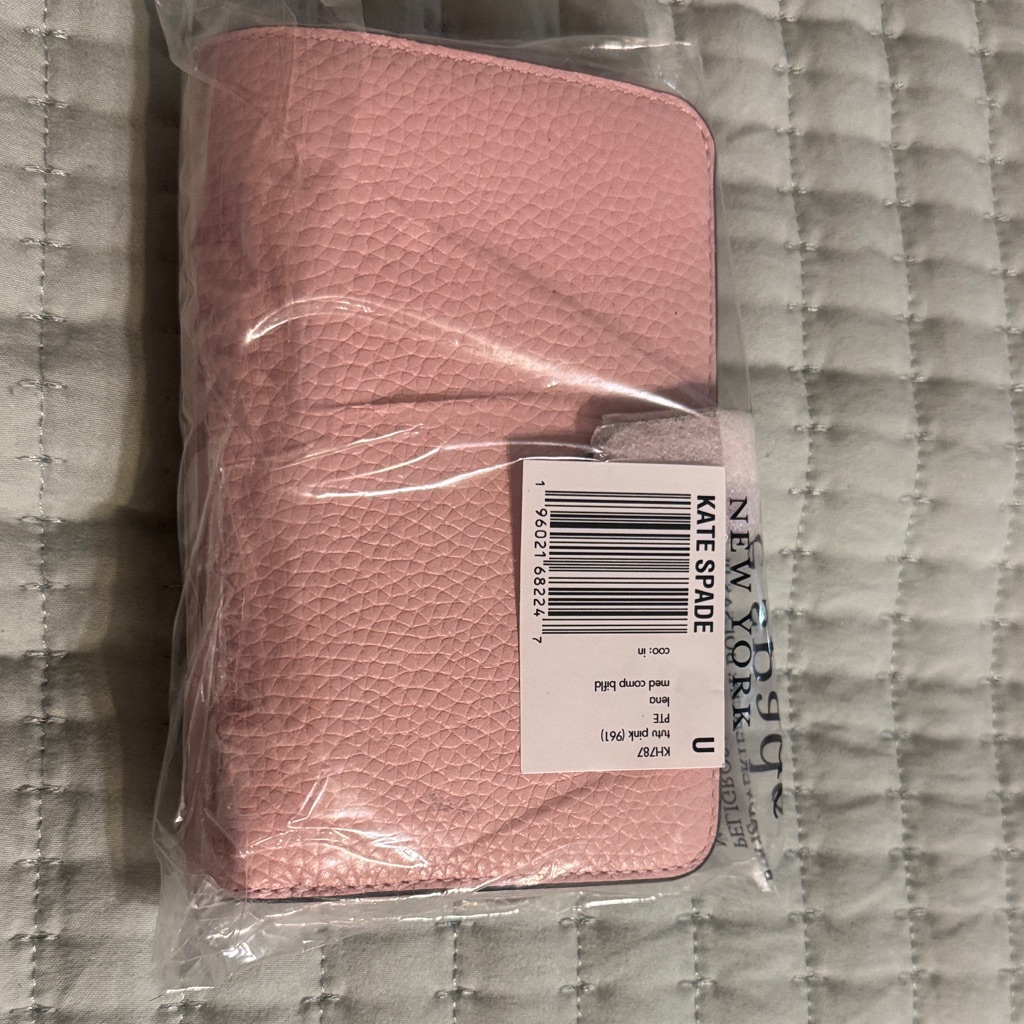 Kate Spade Blush Textured Wallet